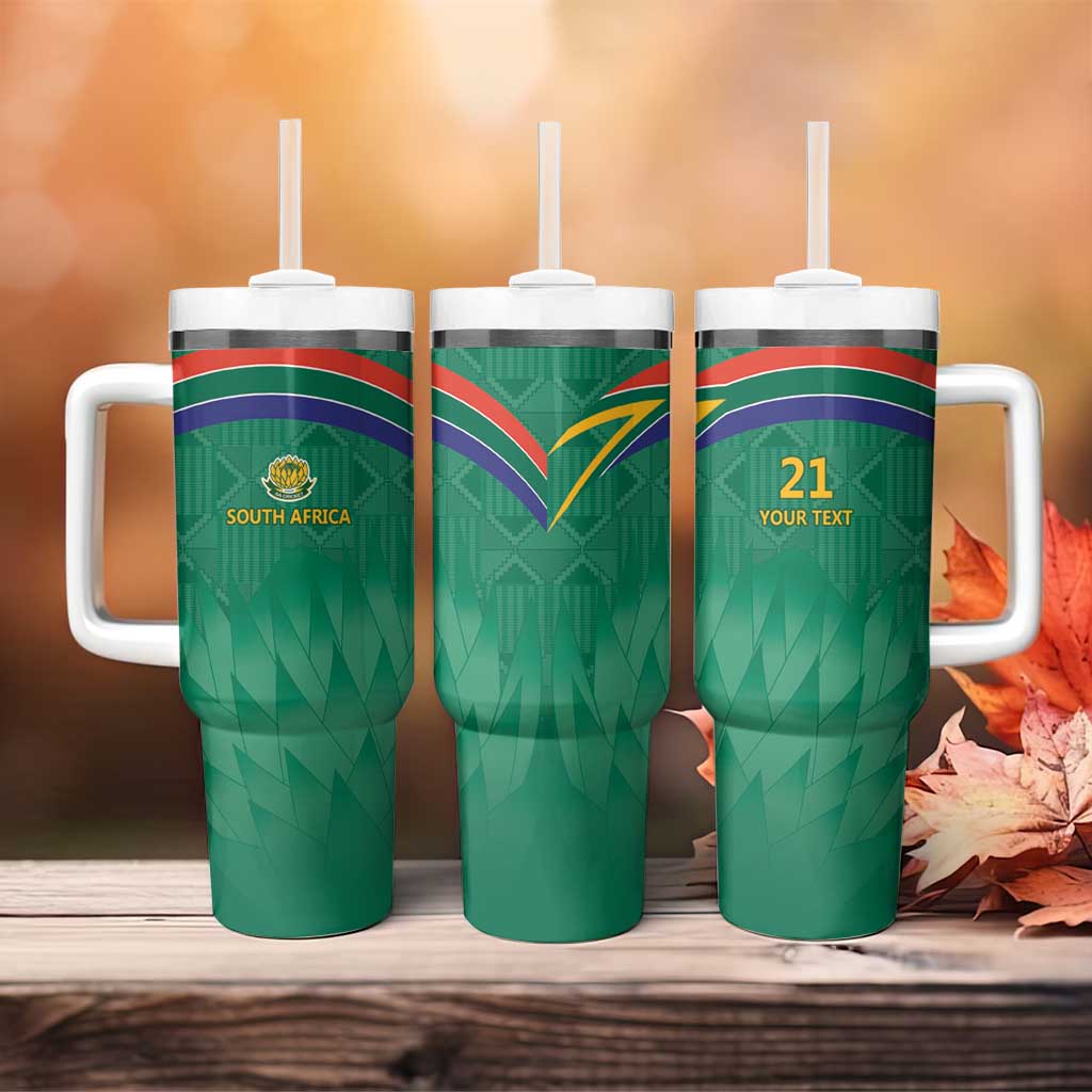 South Africa Cricket Proteas Green Custom Stanley Cup 40 oz 30 oz Tumbler With HandleTVC2301329