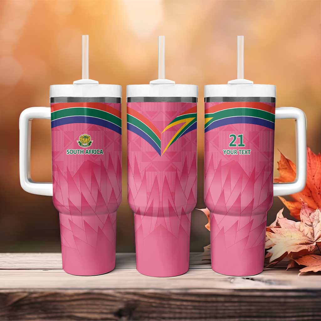South Africa Cricket Proteas Pink Custom Stanley Cup 40 oz 30 oz Tumbler With HandleTVC2301330