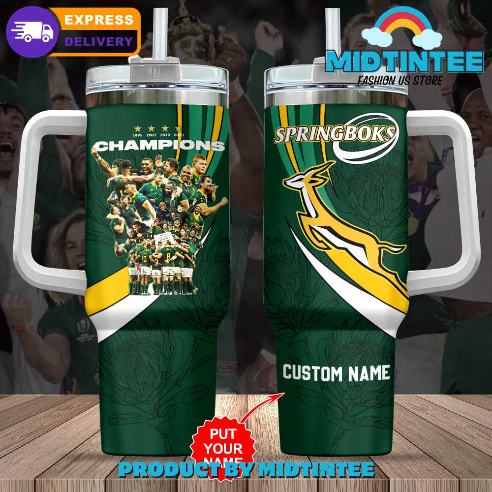 South Africa X Rugby World Cup Custom Stanley Cup 40 oz 30 oz Tumbler With HandleTVC2301904