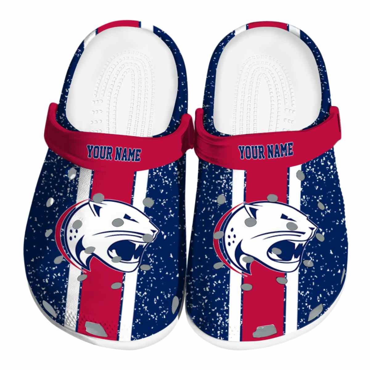 South Alabama Jaguars NCAA Sport Crocs Crocband Clogs Shoes Comfortable For Men Women and Kids