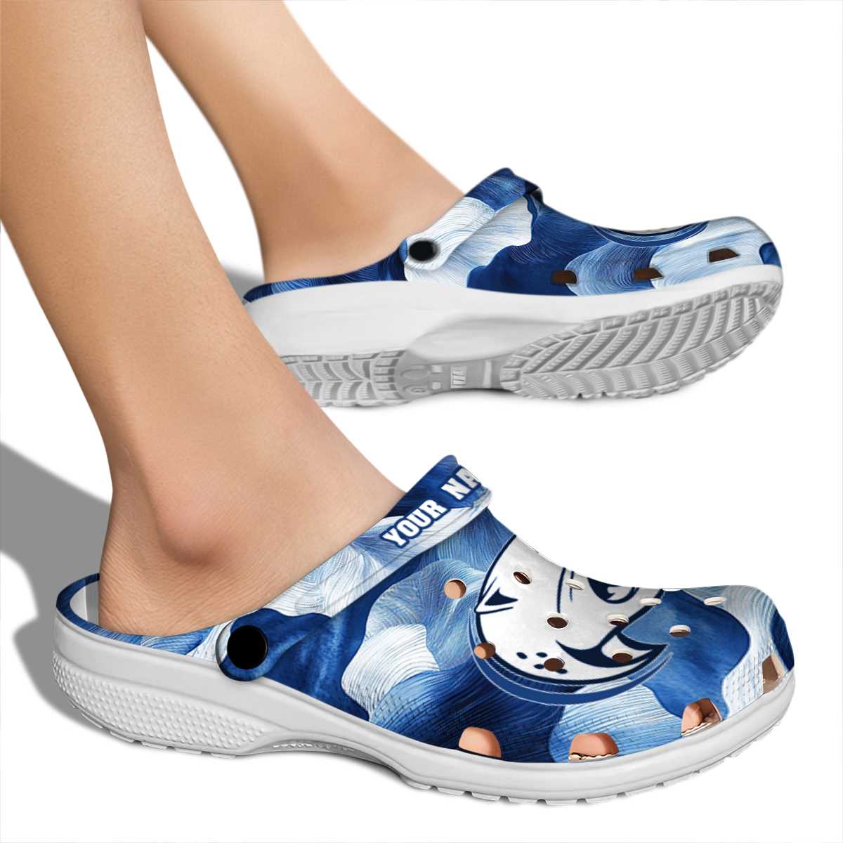 South Alabama Jaguars NCAA Sport Crocs Crocband Clogs Shoes Comfortable For Men Women and Kids - Image 2