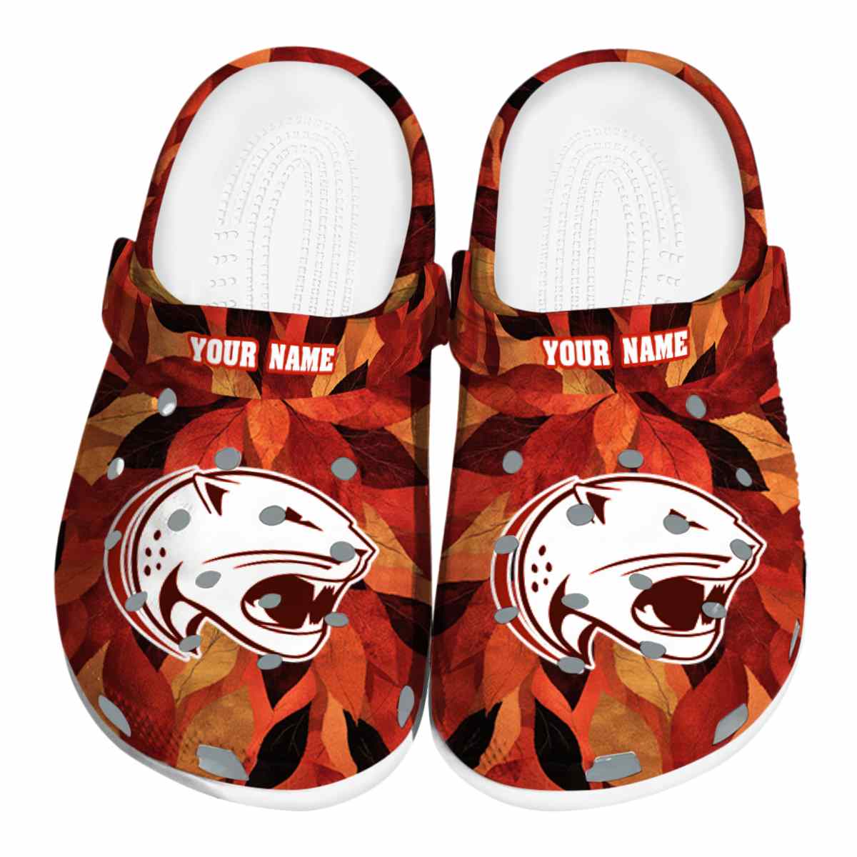 South Alabama Jaguars NCAA Sport Crocs Crocband Clogs Shoes Comfortable For Men Women and Kids