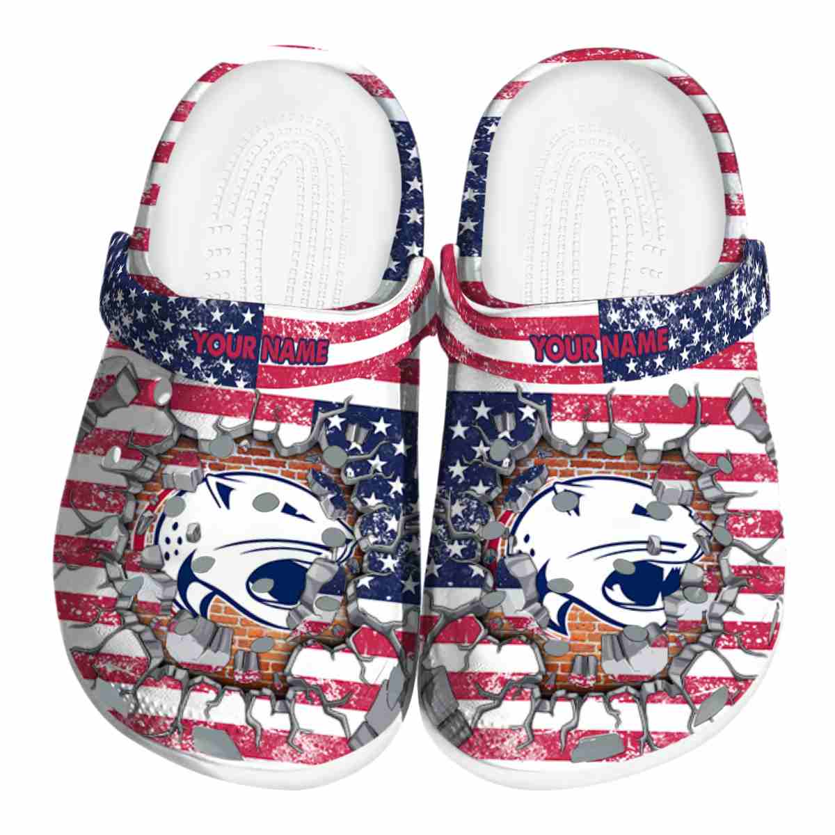 South Alabama Jaguars NCAA Sport Crocs Crocband Clogs Shoes Comfortable For Men Women and Kids