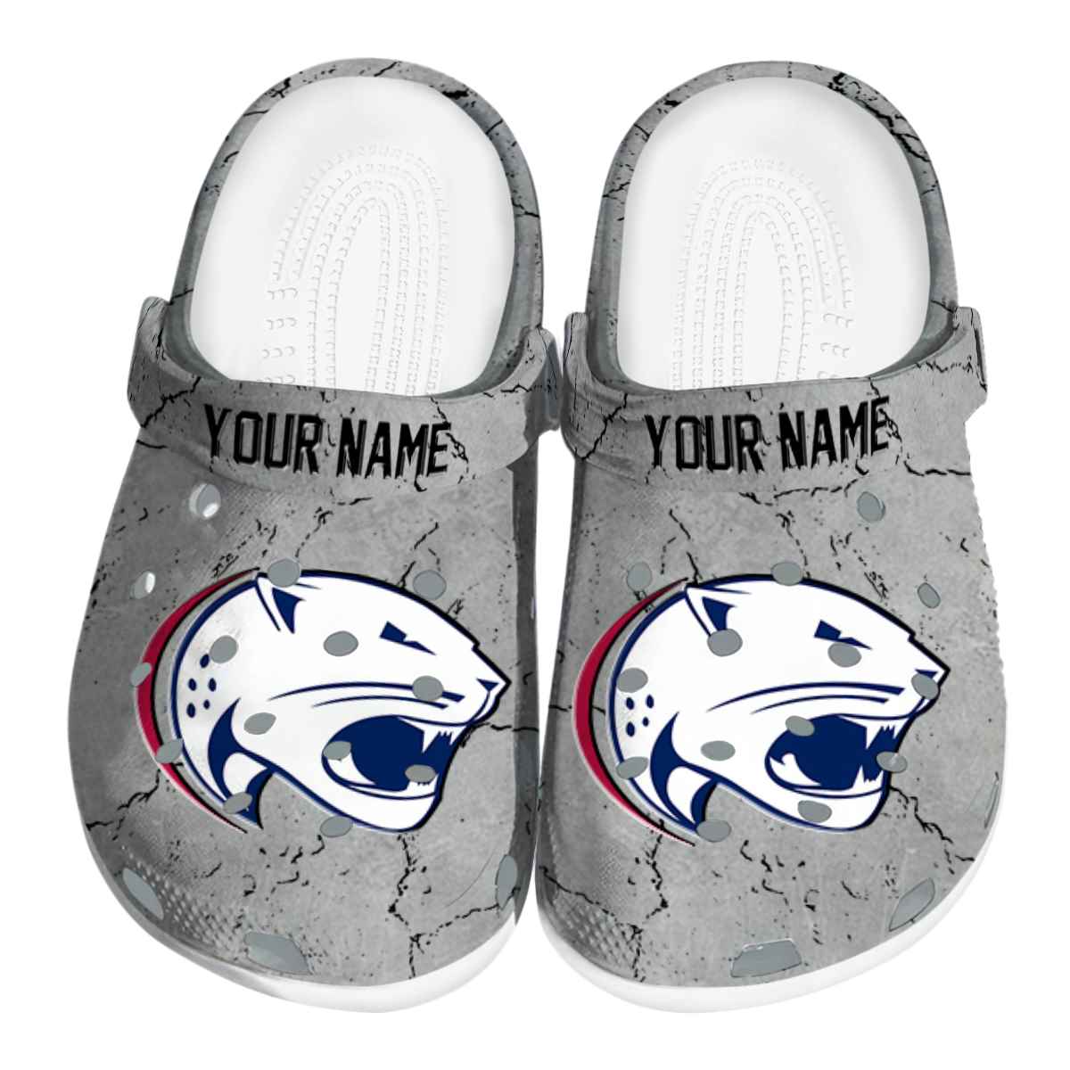 South Alabama Jaguars NCAA Sport Crocs Crocband Clogs Shoes Comfortable For Men Women and Kids
