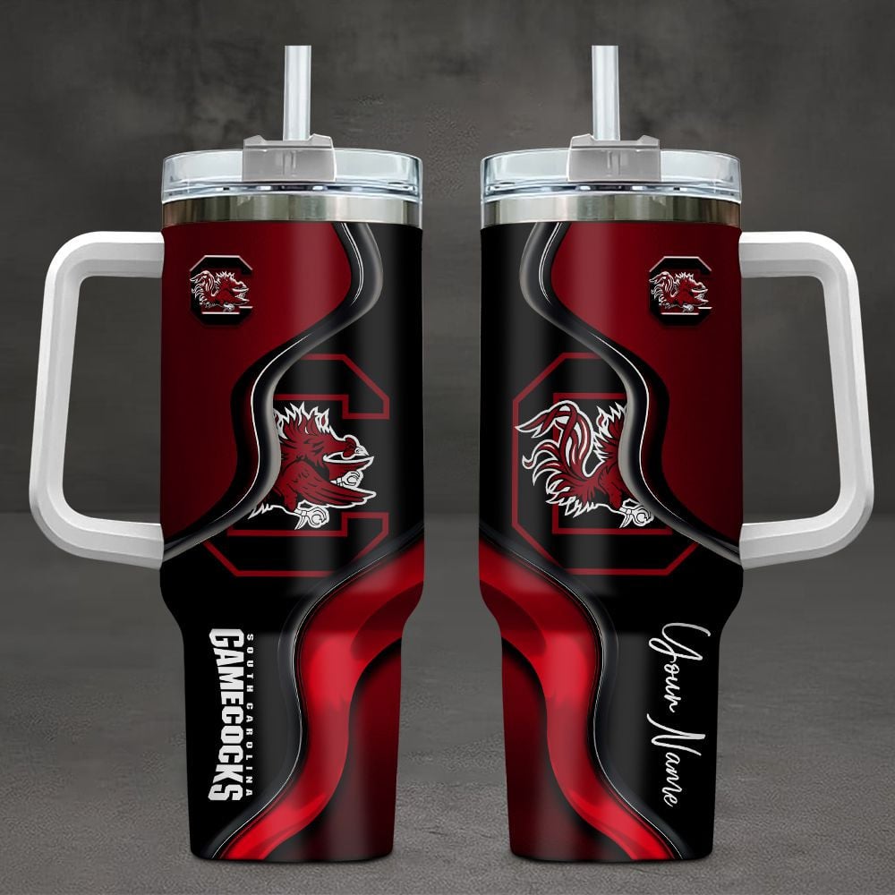 South Carolina Gamecocks NCAA Custom Stanley Cup 40 oz 30 oz Tumbler With HandleTVC2301101