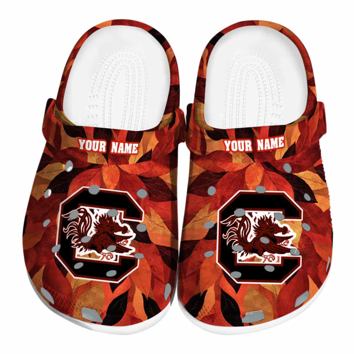 South Carolina Gamecocks NCAA Sport Crocs Crocband Clogs Shoes Comfortable For Men Women and Kids