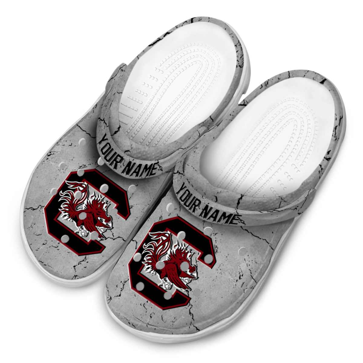 South Carolina Gamecocks NCAA Sport Crocs Crocband Clogs Shoes Comfortable For Men Women and Kids - Image 4