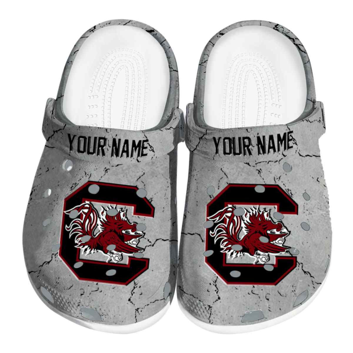South Carolina Gamecocks NCAA Sport Crocs Crocband Clogs Shoes Comfortable For Men Women and Kids