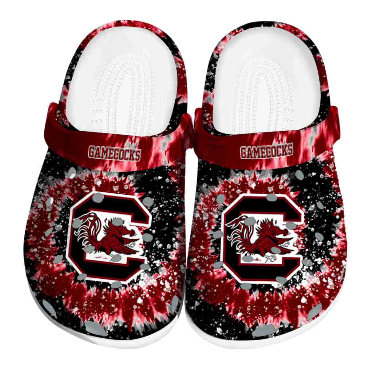 South Carolina Gamecocks NCAA Sport Crocs Crocband Clogs Shoes Comfortable For Men Women and Kids