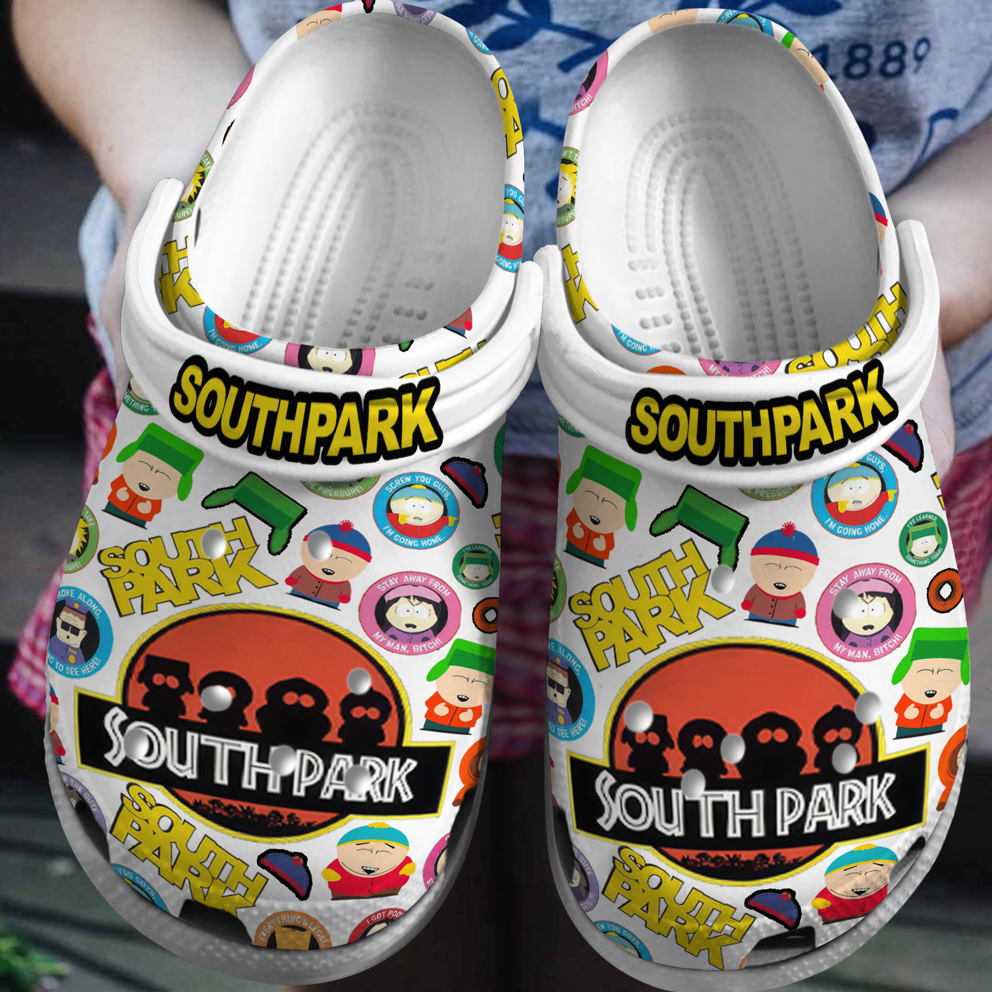 South Park Movie Crocs Crocband Clogs Shoes Comfortable For Men Women and Kids
