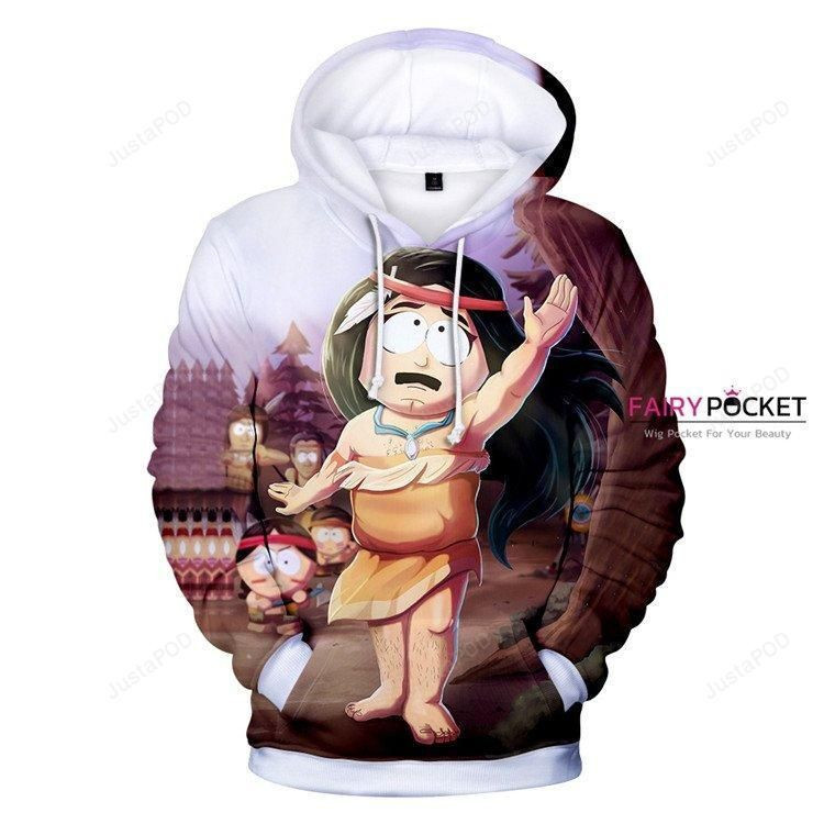 South Park Pocahontas Randy 3D All Over Print Hoodie, Zip Hoodie