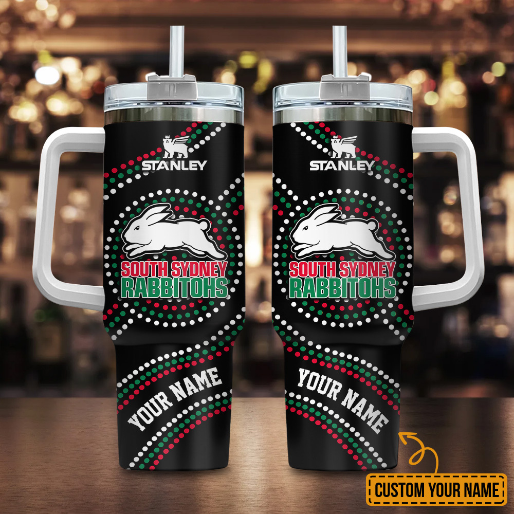 South Sydney Rabbitohs NRL Custom Stanley Cup 40 oz 30 oz Tumbler With HandleTVC2301180