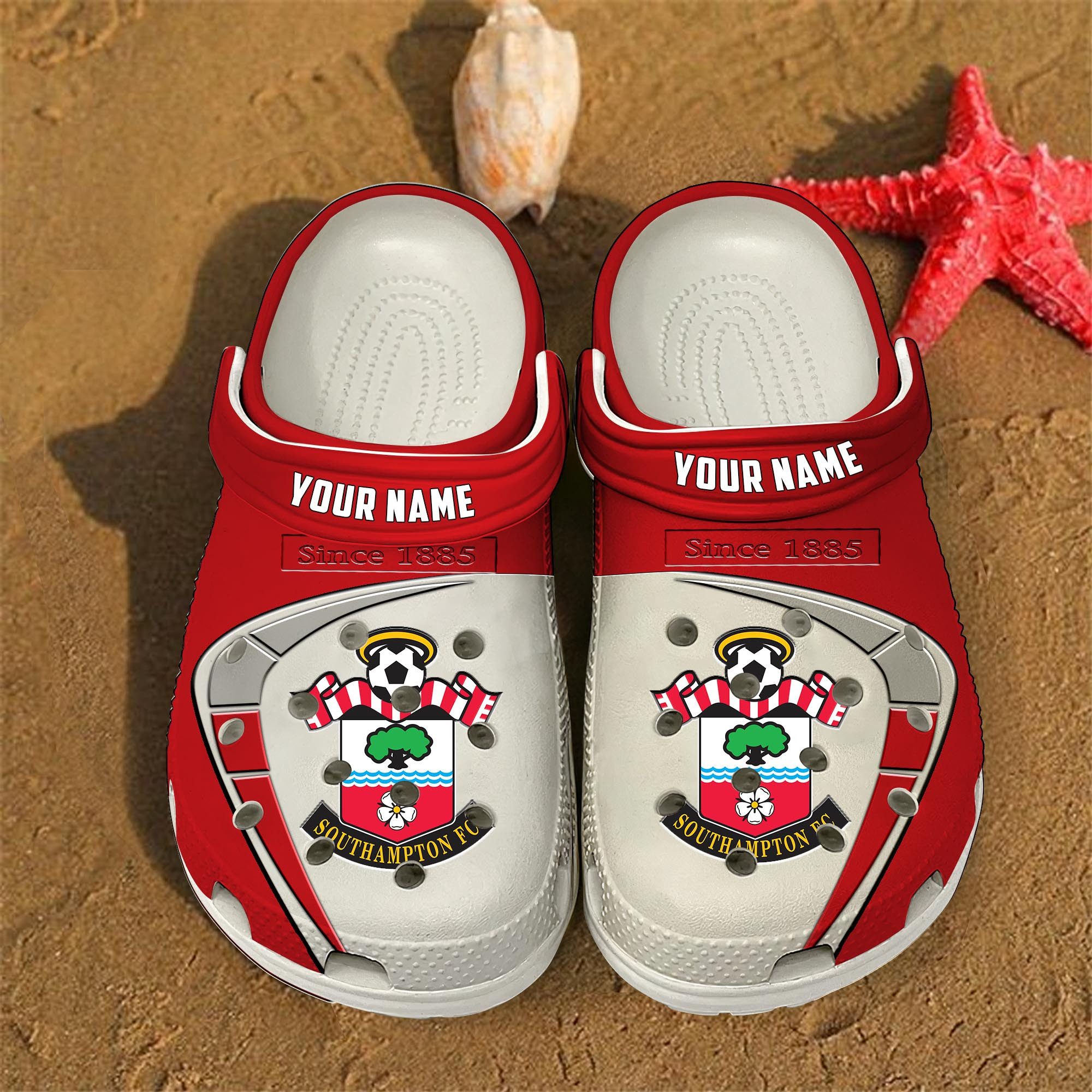 Southampton EPL Crocs Crocband Clogs Shoes Comfortable For Men Women and Kids