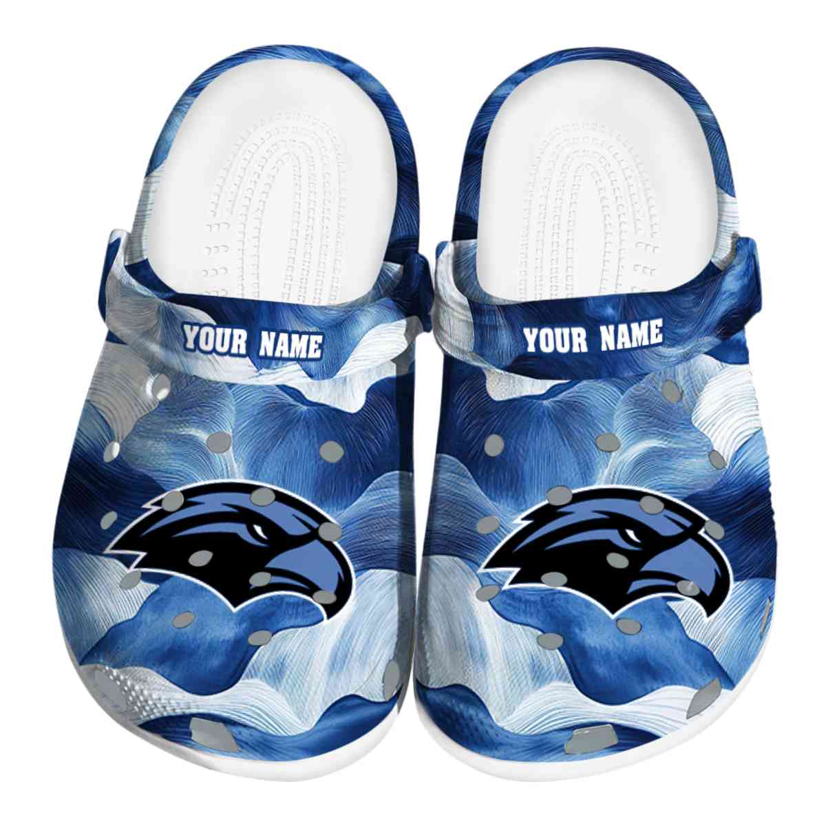 Southern Miss Golden Eagles NCAA Sport Crocs Crocband Clogs Shoes Comfortable For Men Women and Kids