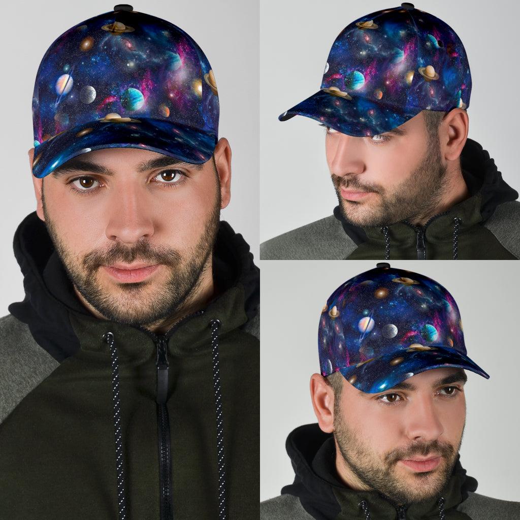 Space Classic Cap Trucker Hats Custom Hats Gifts For Men & Women