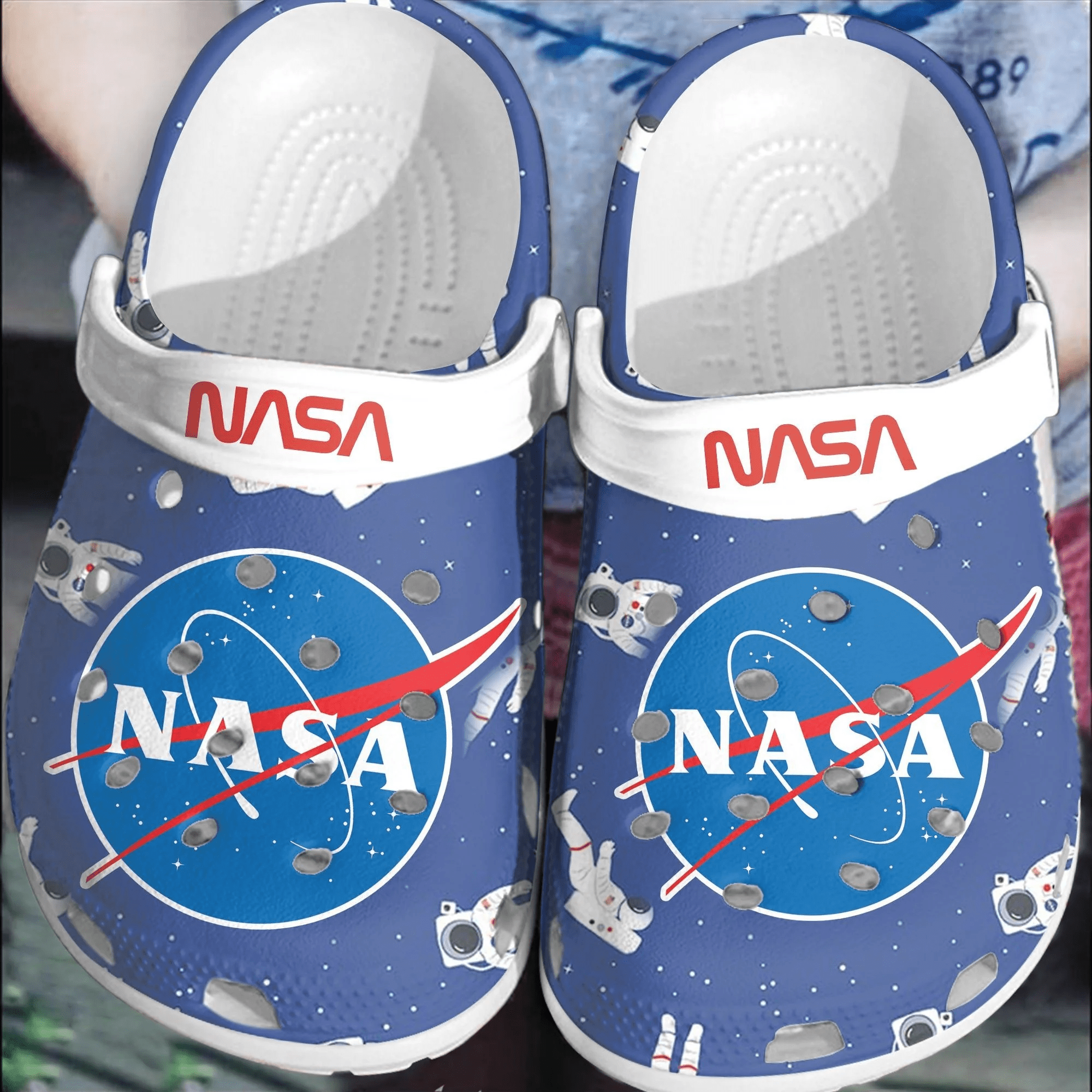 Space Shoes NASD1 Crocs Crocband Clogs Shoes For Men Women