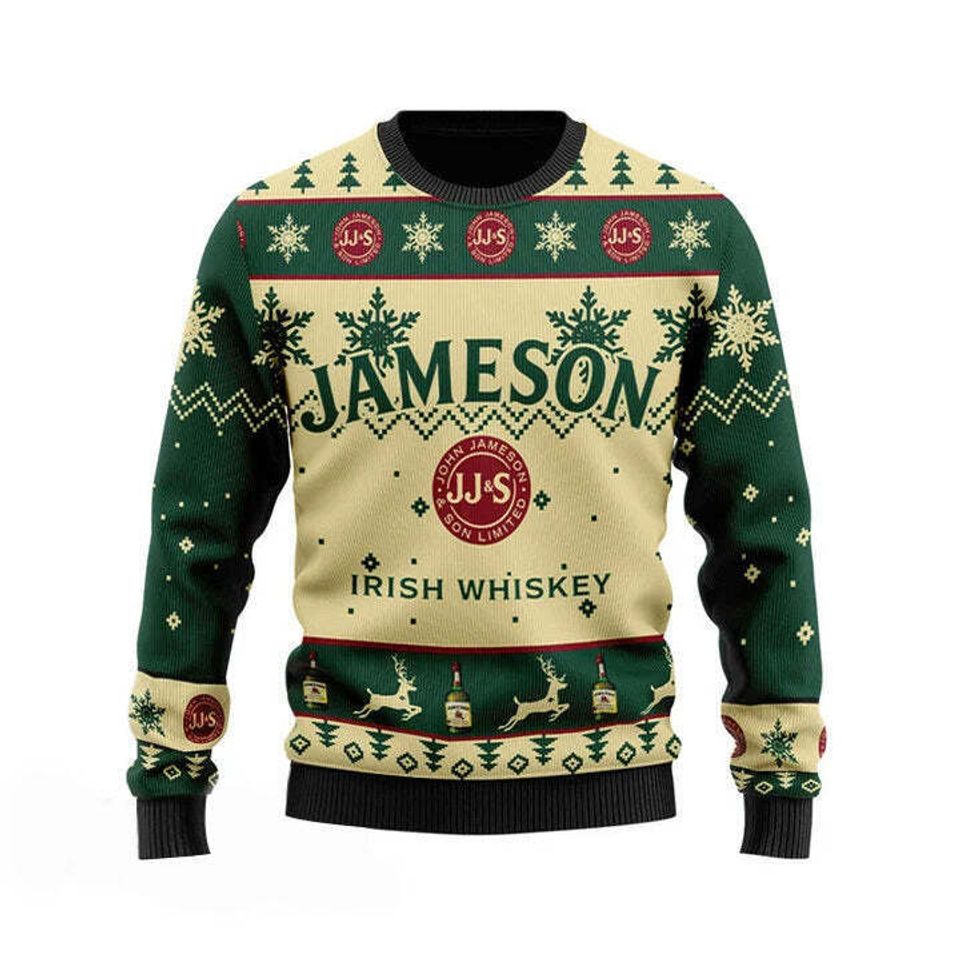 Special Gift!!! Jameson Christmas Ugly Sweater, Christmas Gift