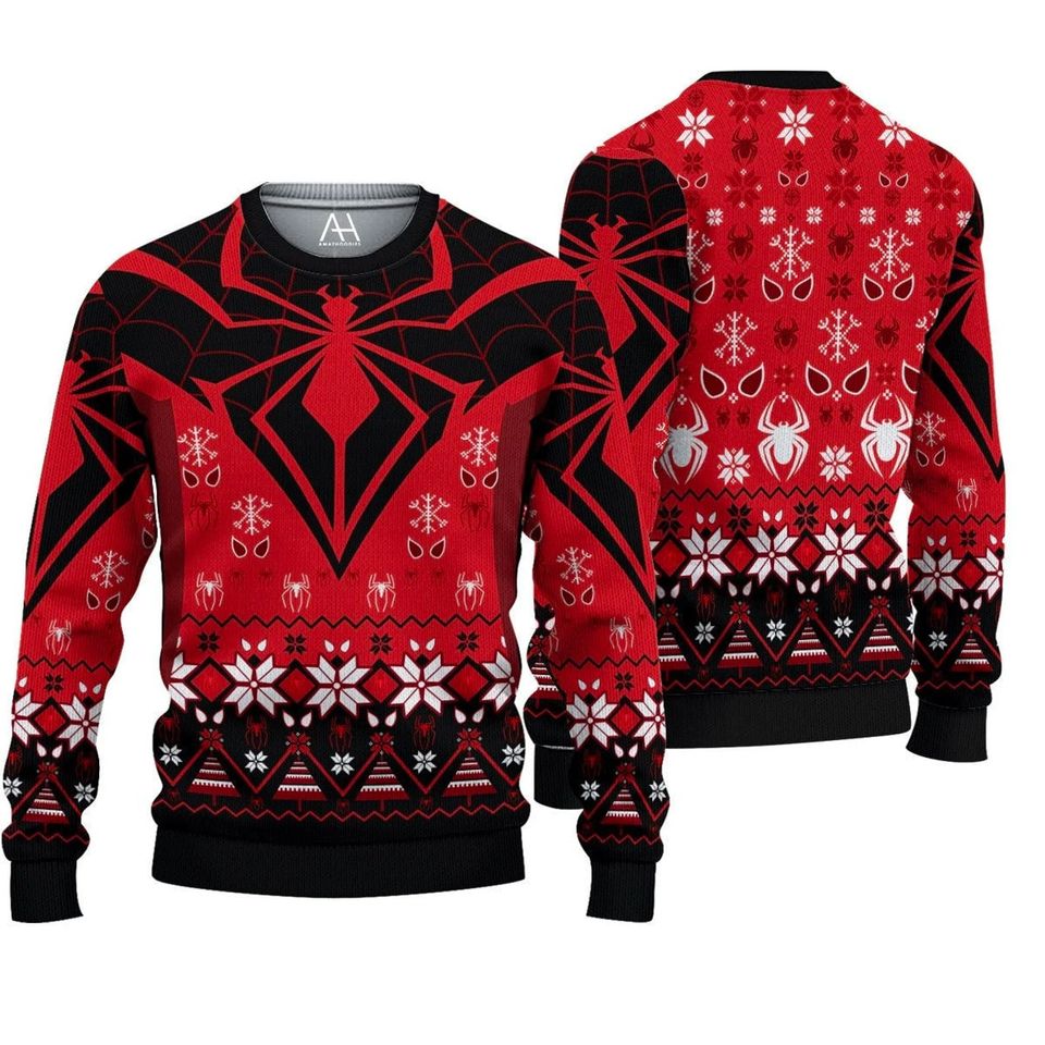 Spider Costumes Ugly Christmas Sweater, Christmas Sweater