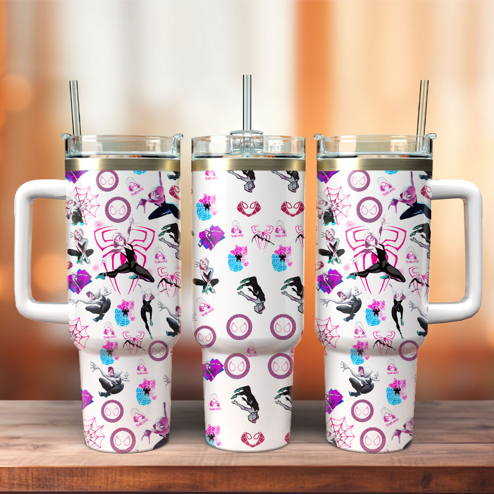 Spider Gwen Stacy Movie Custom Stanley Cup 40 oz 30 oz Tumbler With HandleTVC2301346