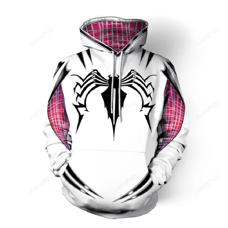 Spider-Man 3D All Over Print Hoodie, Zip Hoodie