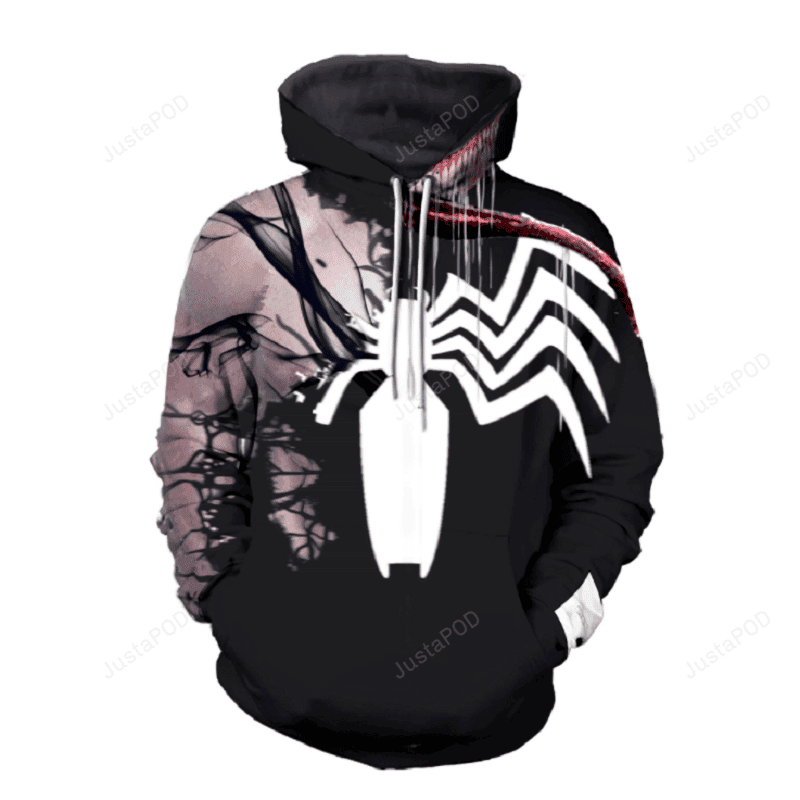 Spider-Man 3D All Over Print Hoodie, Zip Hoodie