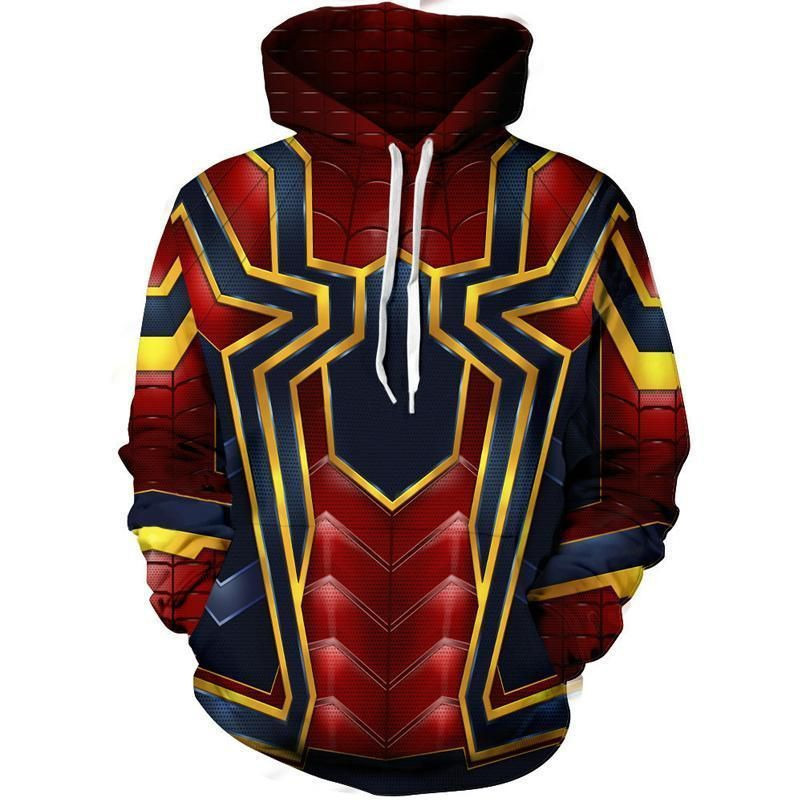 Spider-Man 3D All Over Print Hoodie, Zip Hoodie