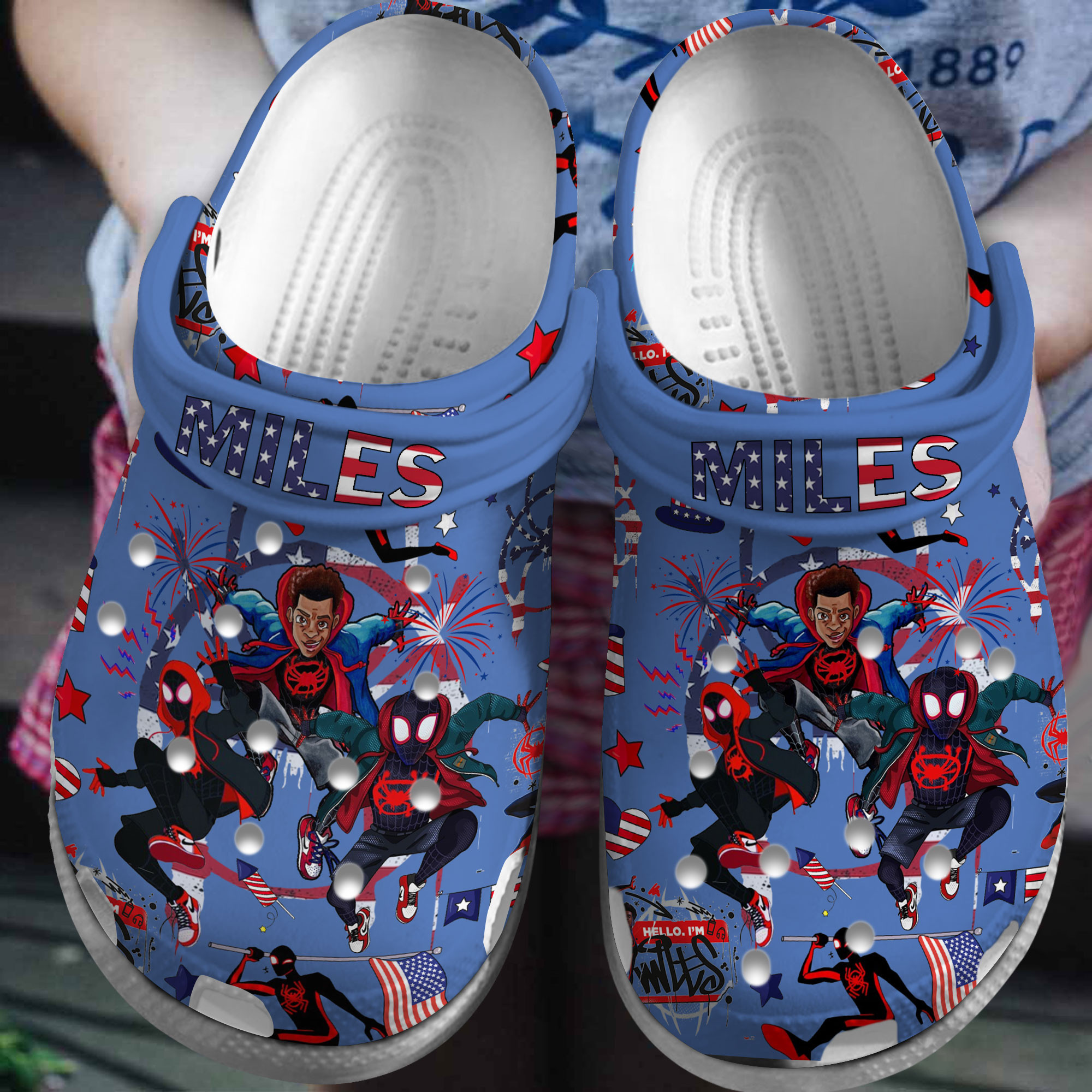 Spider Man Movie Cartoon Comic Crocs Crocband Clogs Shoes Comfortable For Men Women and Kids
