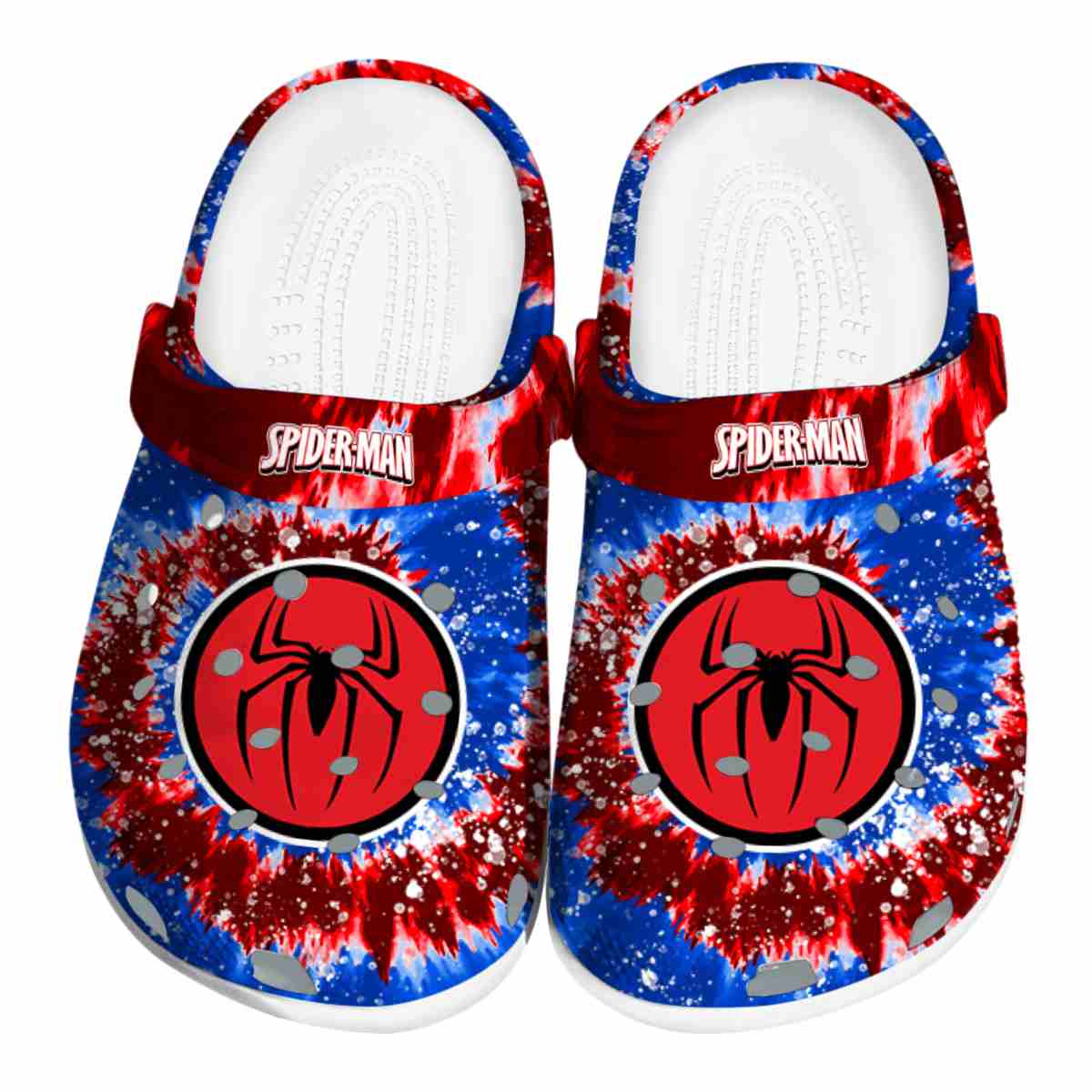 Spider Man Movie Crocs Crocband Clogs Shoes Comfortable For Men Women and Kids
