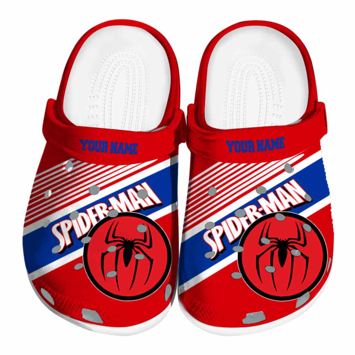 Spider Man Movie Crocs Crocband Clogs Shoes Comfortable For Men Women and Kids