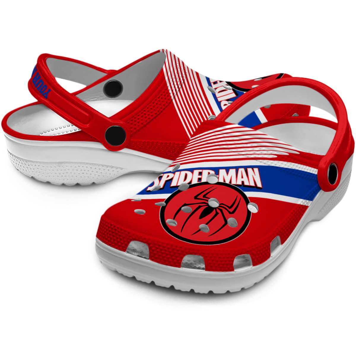 Spider Man Movie Crocs Crocband Clogs Shoes Comfortable For Men Women and Kids - Image 3