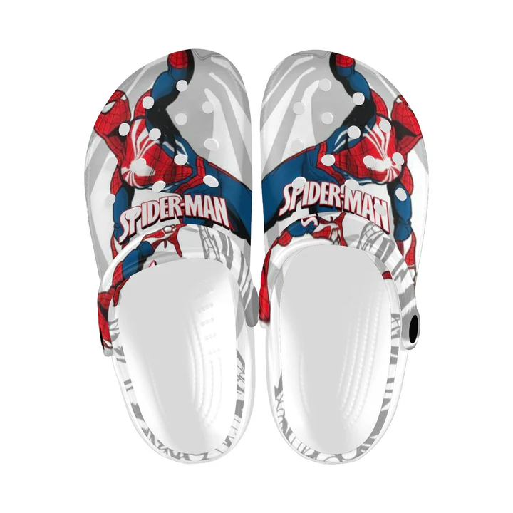 Spider man Movie Crocs Crocband Clogs Shoes Comfortable For Men Women and Kids