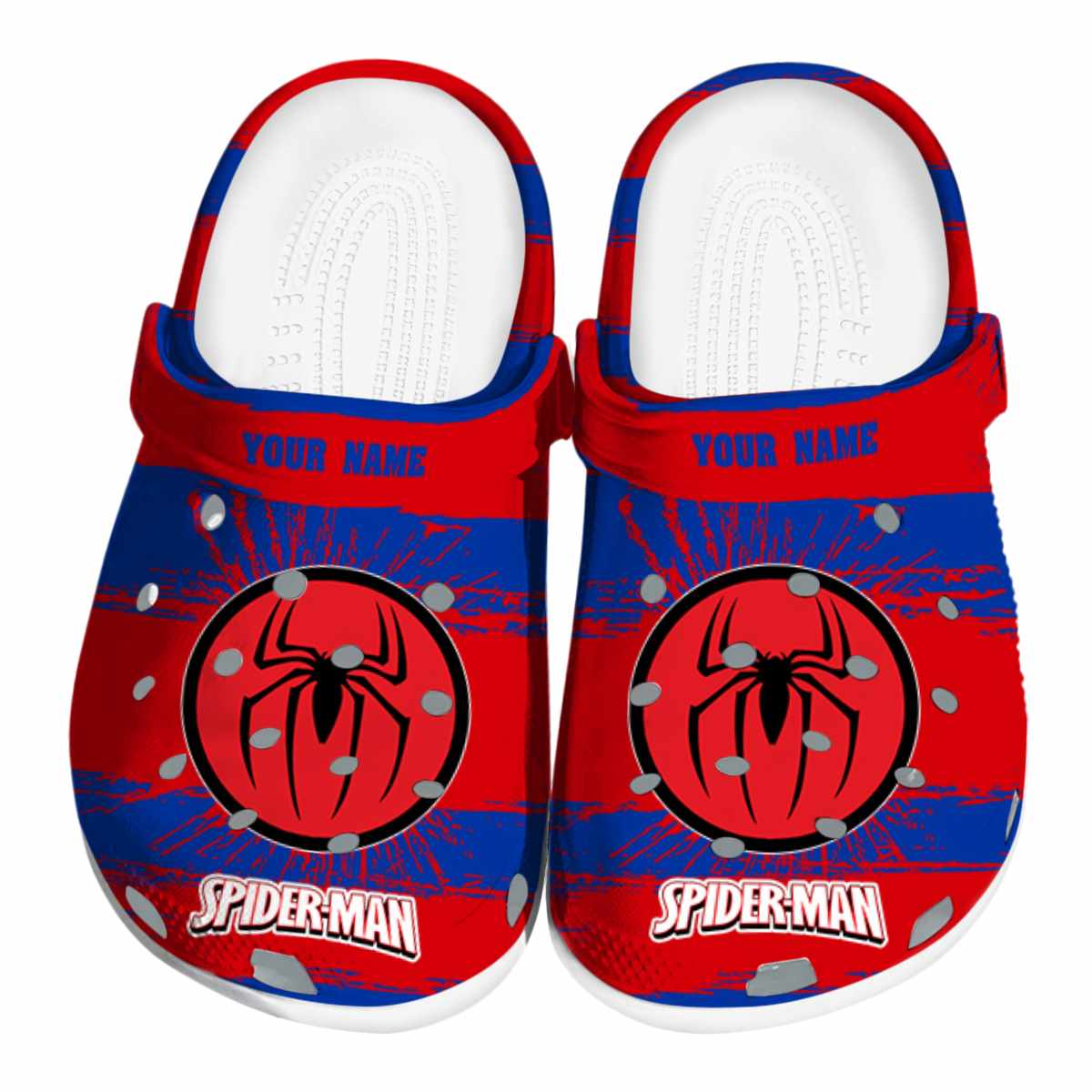 Spider Man Movie Crocs Crocband Clogs Shoes Comfortable For Men Women and Kids
