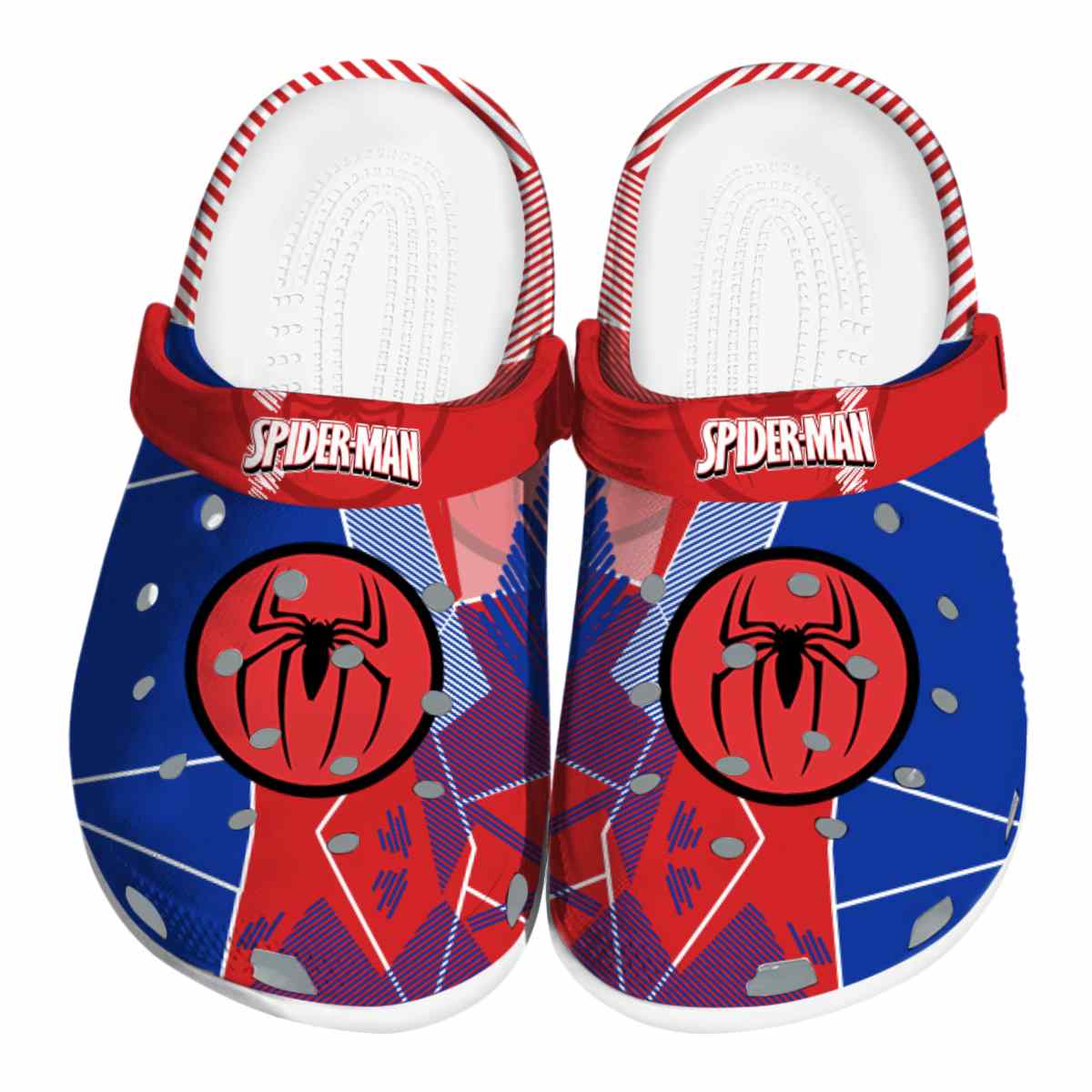 Spider Man Movie Crocs Crocband Clogs Shoes Comfortable For Men Women and Kids