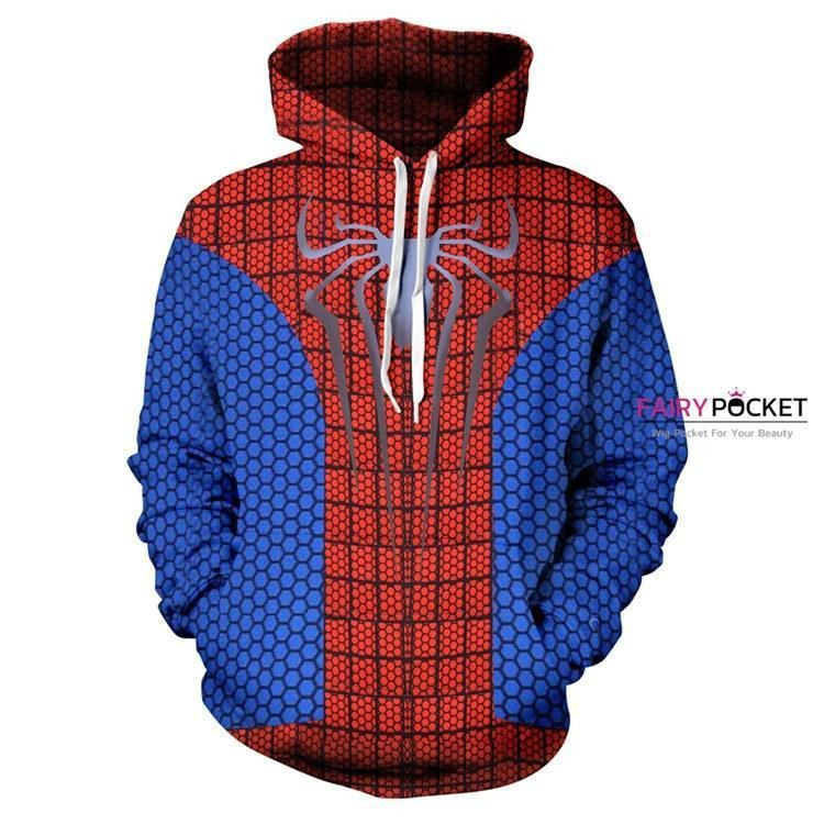 Spider-Man Peter Benjamin Parker 3D All Over Print Hoodie, Zip Hoodie