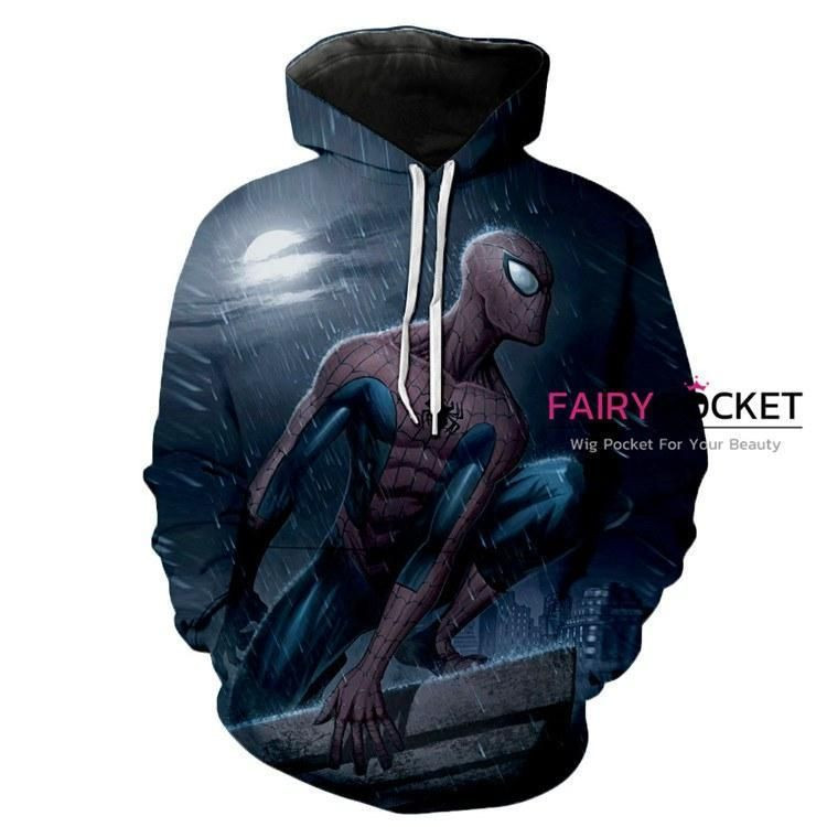 Spider-Man Peter Benjamin Parker 3D All Over Print Hoodie, Zip Hoodie