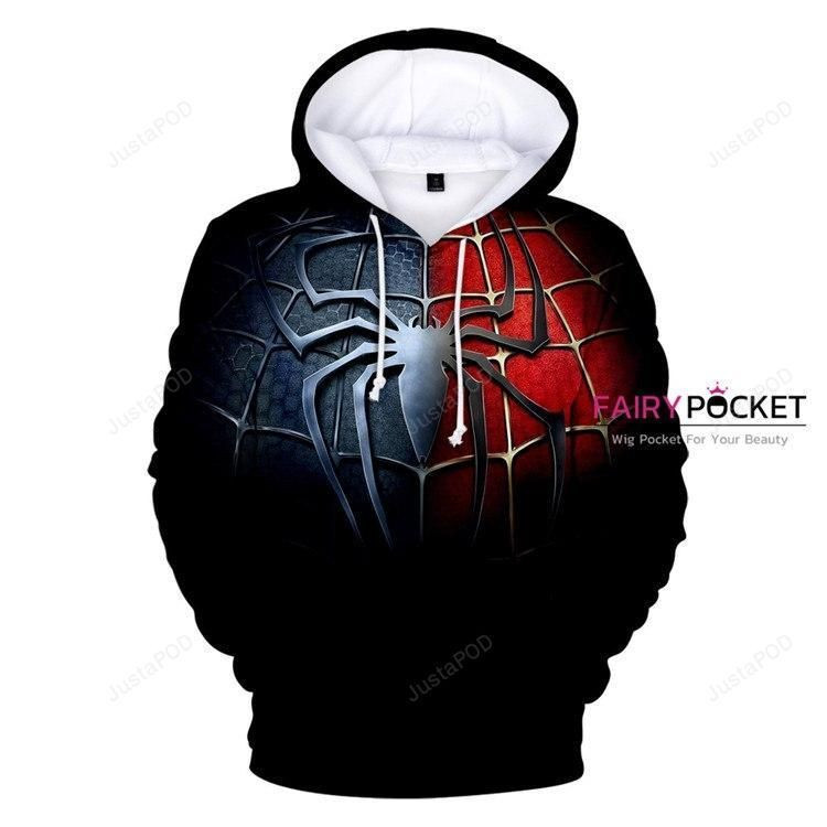 Spider-Man Peter Benjamin Parker 3D All Over Print Hoodie, Zip Hoodie