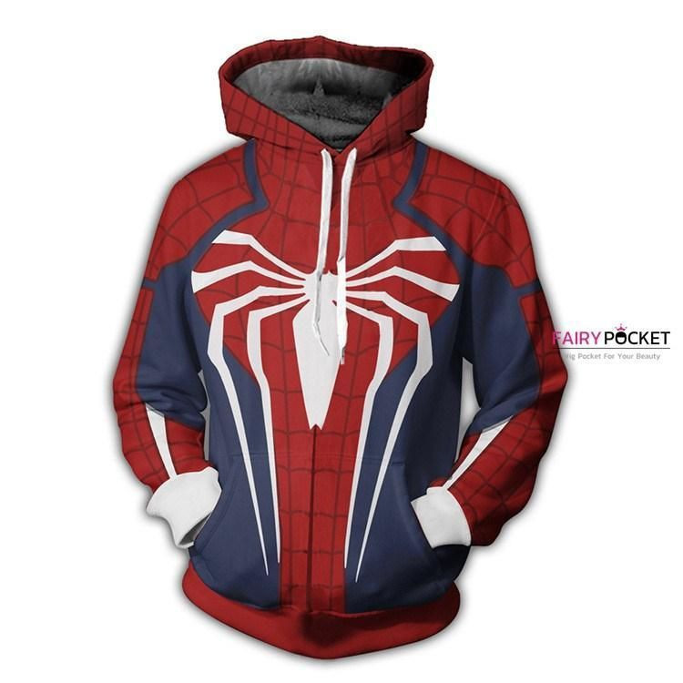 Spider-Man Peter Benjamin Parker 3D All Over Print Hoodie, Zip Hoodie