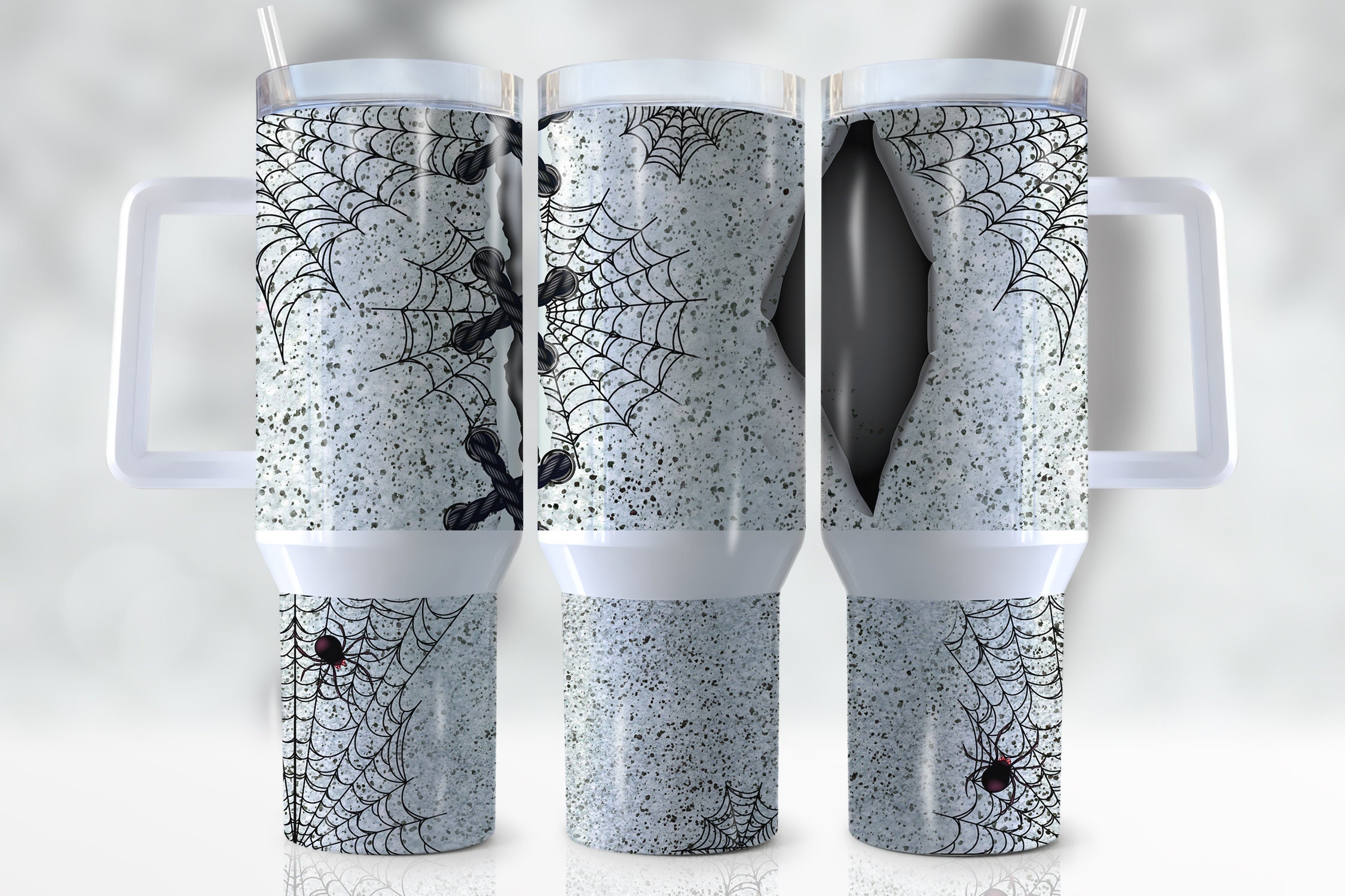 Spider Web Custom Stanley Cup 40 oz 30 oz Tumbler With HandleTVC2301951