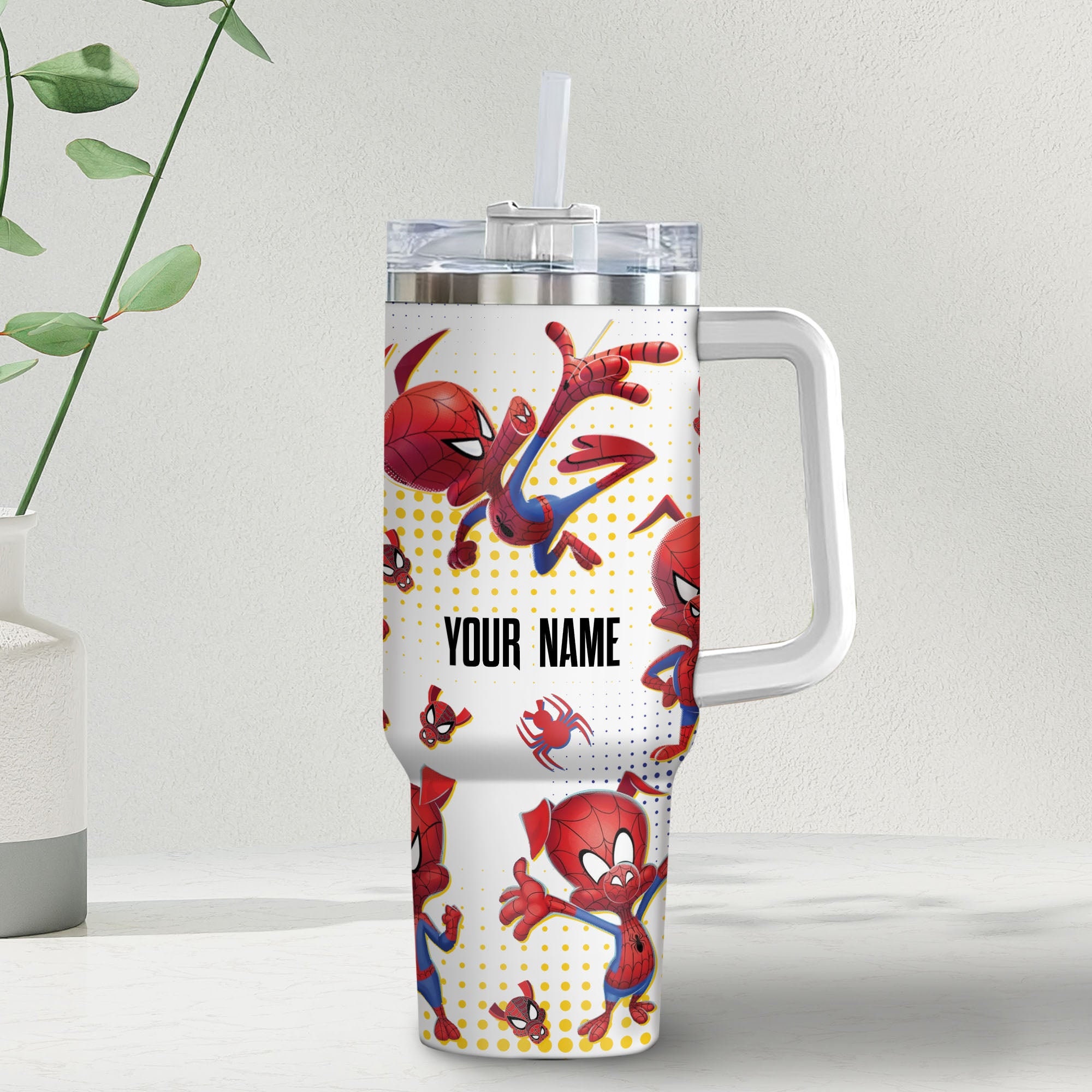 SpiderHam Spiderman Marvel Cartoon Custom Stanley Cup 40 oz 30 oz Tumbler With HandleTVC2301976