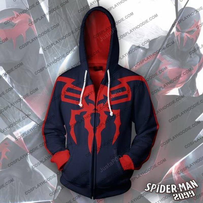Spiderman 3D All Over Print Hoodie, Zip Hoodie