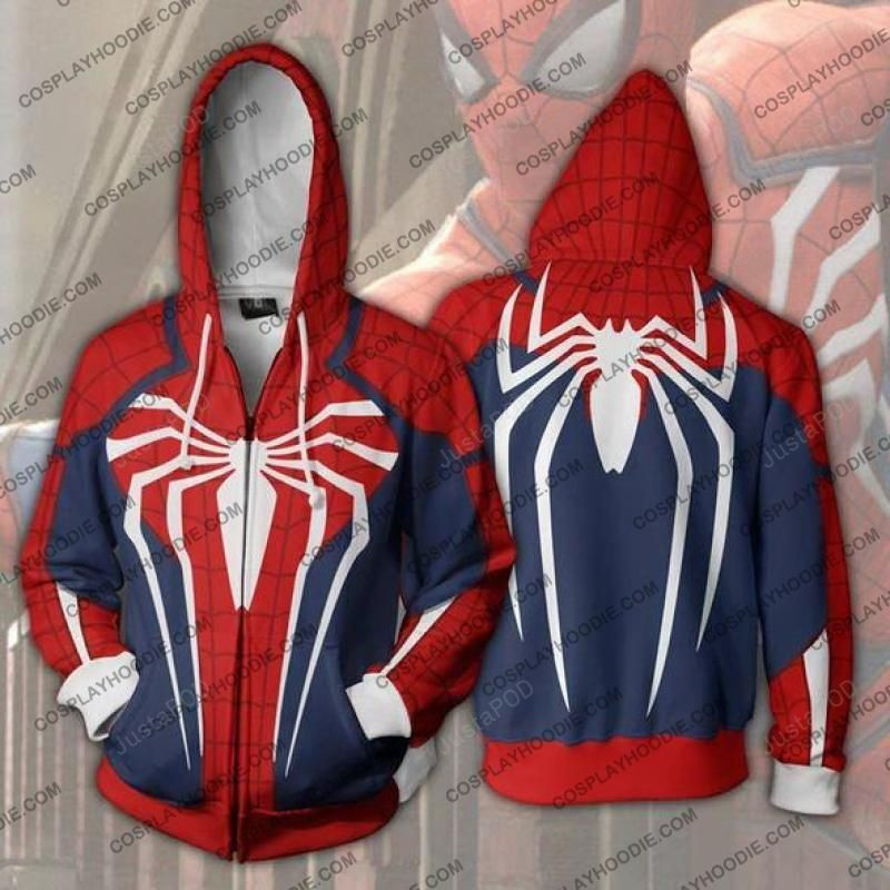 Spiderman 3D All Over Print Hoodie, Zip Hoodie