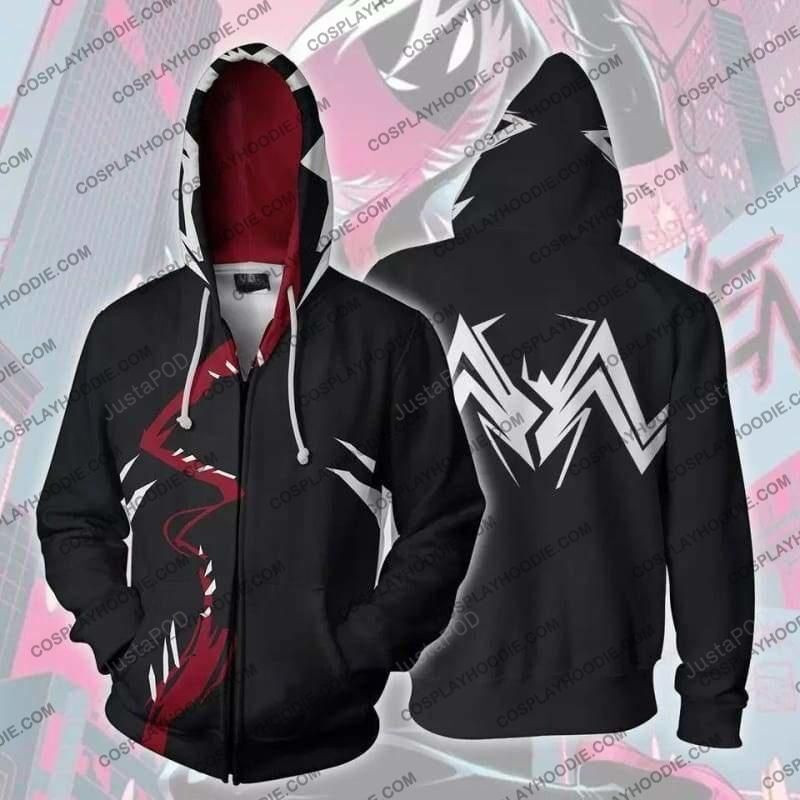 Spiderman Gwenom 3D All Over Print Hoodie, Zip Hoodie