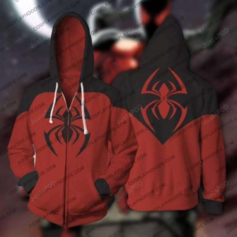 Spiderman Scarlet Spider Kaine Parker 3D All Over Print Hoodie, Zip Hoodie