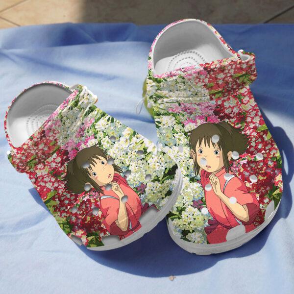 Spirited Away Anime Movie Crocs Crocband Clogs Shoes Comfortable For Men Women and Kids - Image 4