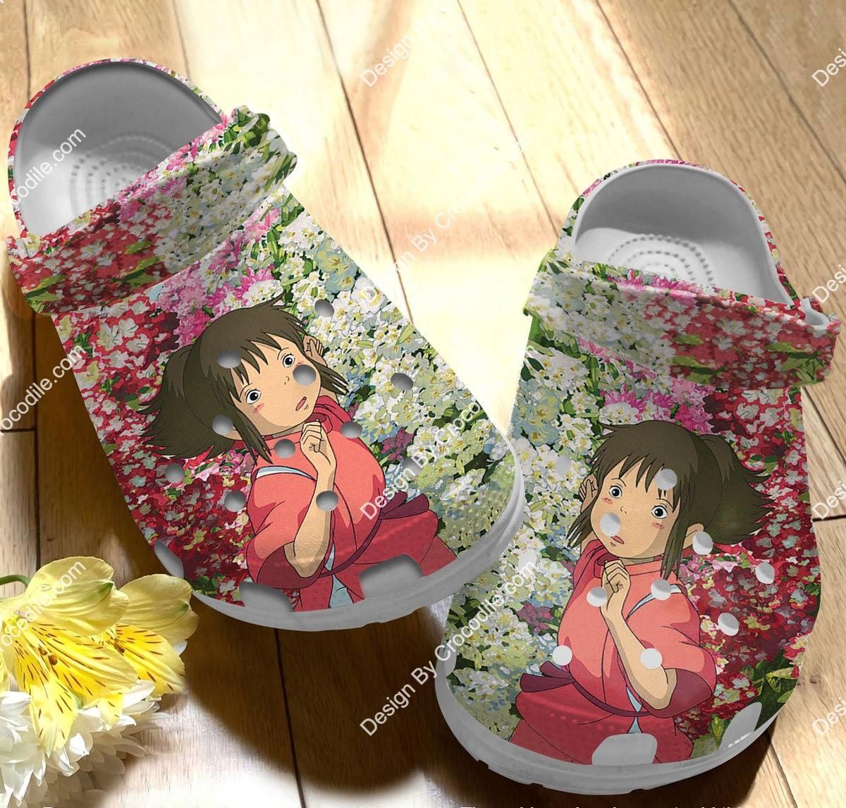 Spirited Away Anime Movie Crocs Crocband Clogs Shoes Comfortable For Men Women and Kids - Image 3