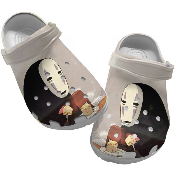 Spirited Away Anime Movie Crocs Crocband Clogs Shoes Comfortable For Men Women and Kids