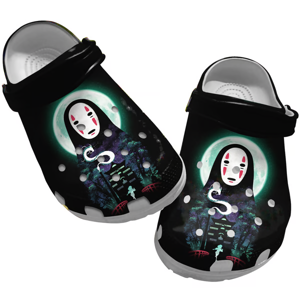 Spirited Away Anime Movie Crocs Crocband Clogs Shoes Comfortable For Men Women and Kids