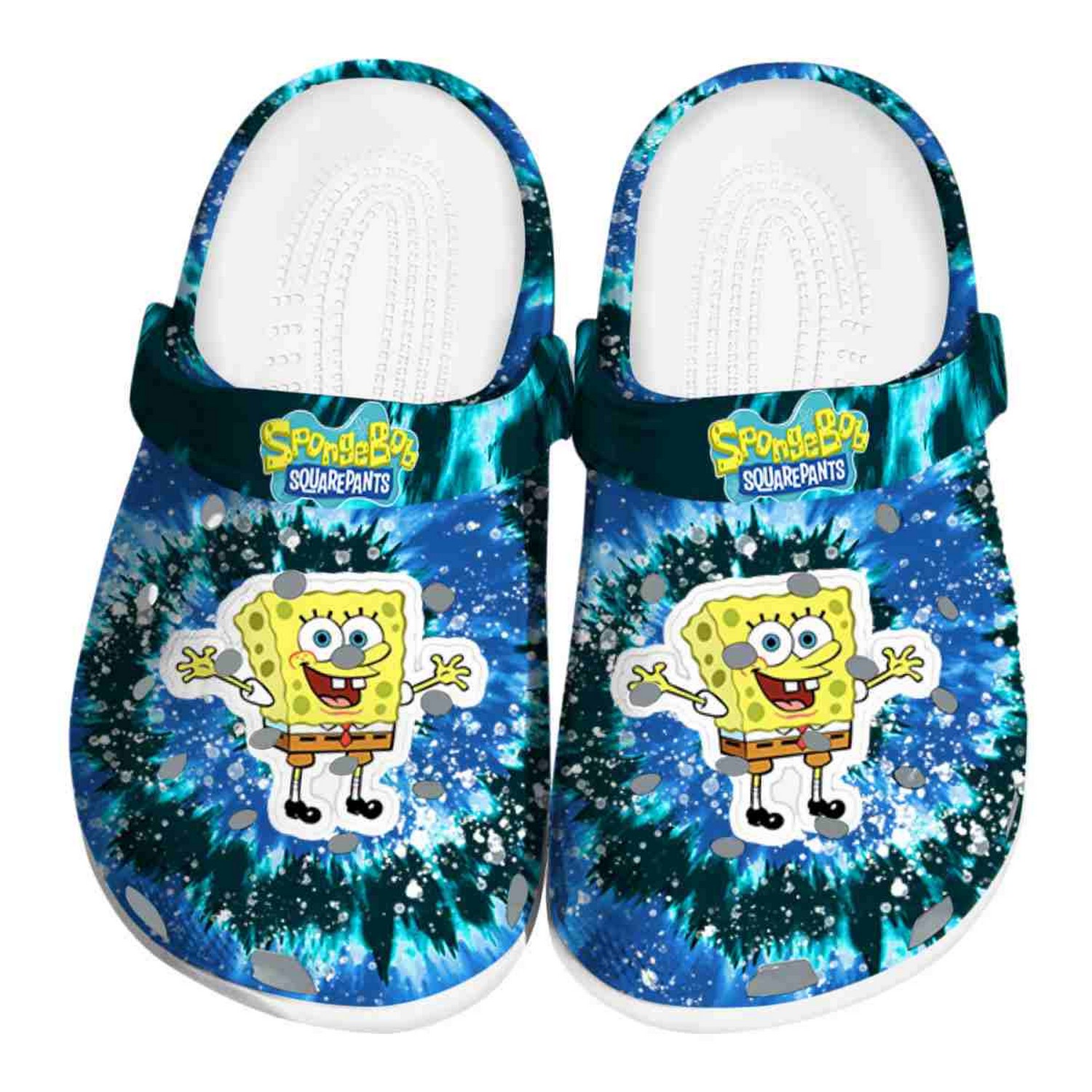 Spongebob Squarepants Cartoon Crocs Crocband Clogs Shoes Comfortable For Men Women and Kids