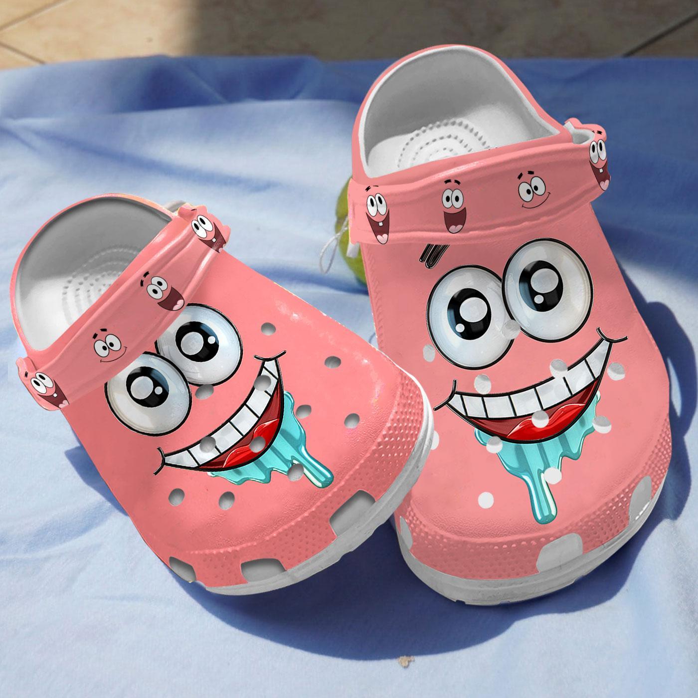 Spongebob Squarepants Cartoon Crocs Crocband Clogs Shoes Comfortable For Men Women and Kids