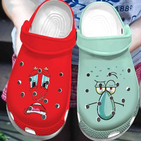 Spongebob Crocs Clogs - Comfortable for All Ages